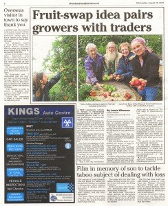 Stroud News Article - The Fruit Exchange